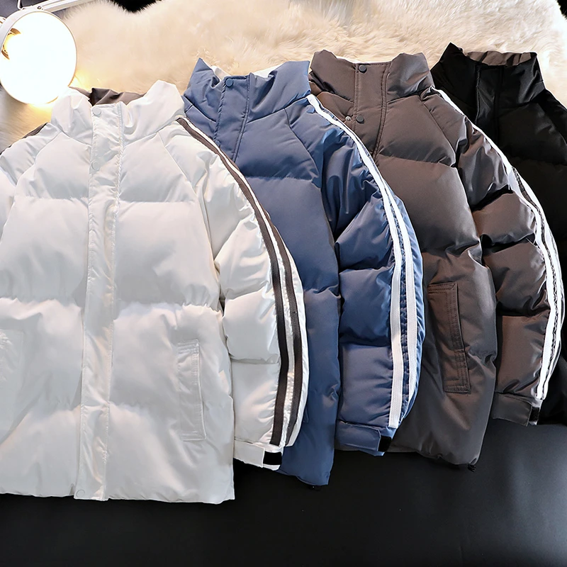 秋冬季棉服大码男棉服男士情侣宽松加厚保暖韩版坤