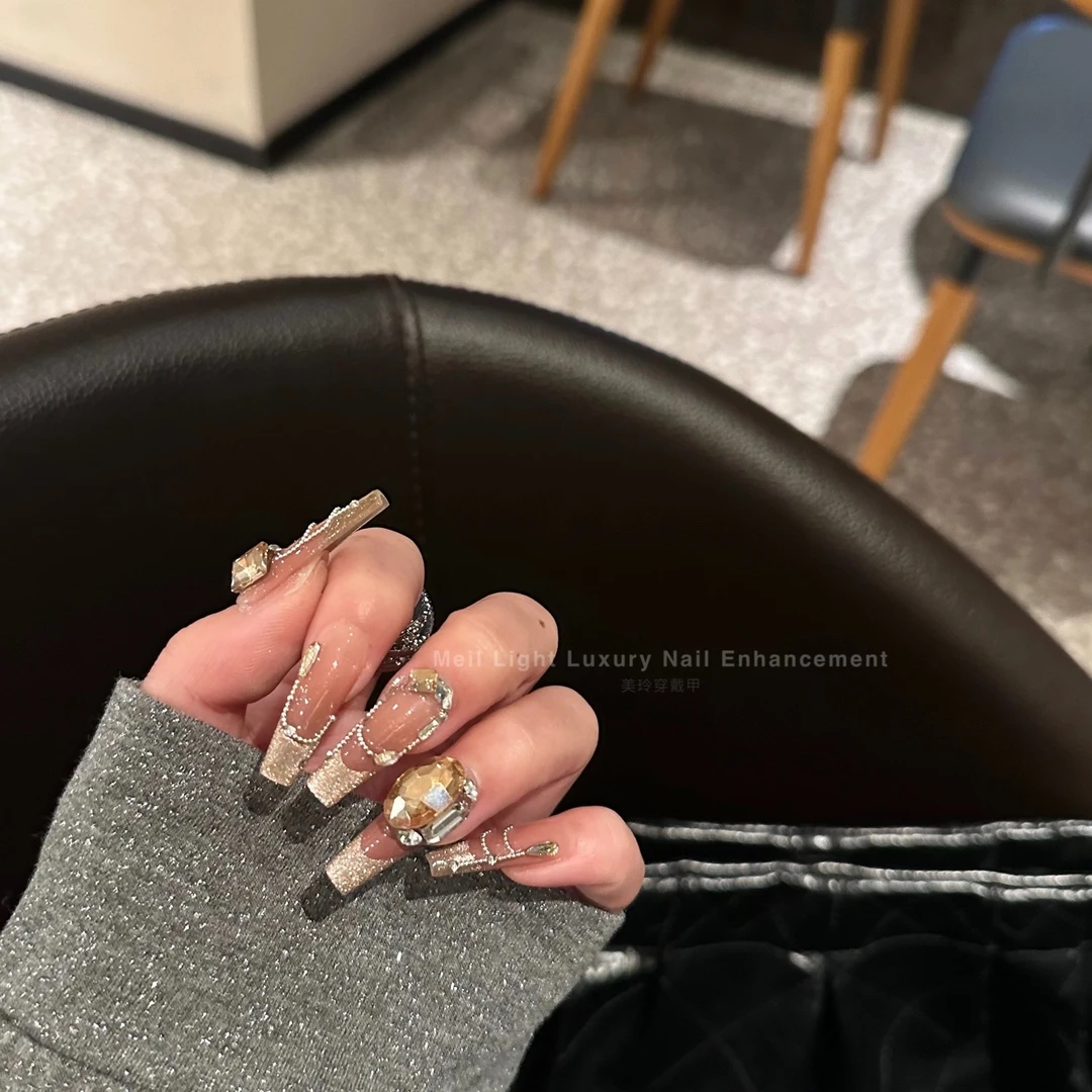 「金铲铲」MeiL | mr363 纯手工定制  /可拆卸穿戴甲