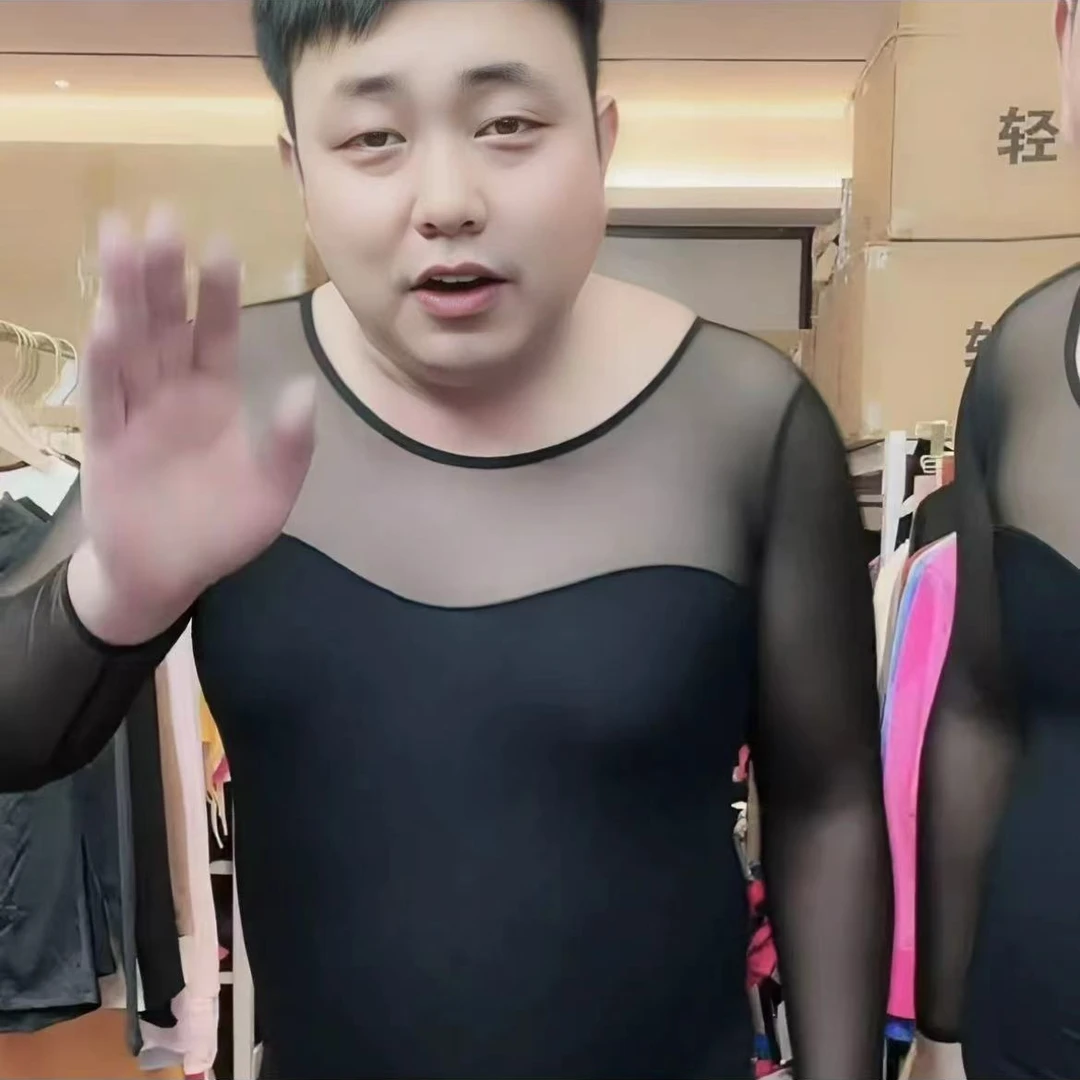 涛哥-健身时尚女士连体定位衣高弹长袖服