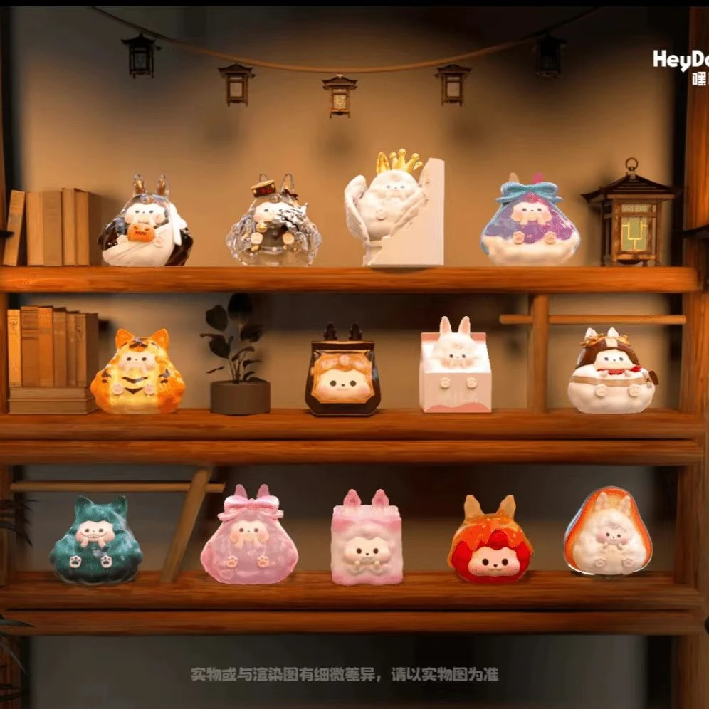 【直播拆盒】kiki迷你经典二代嘿粉儿经典系列盲袋第二弹萌粒盲盒