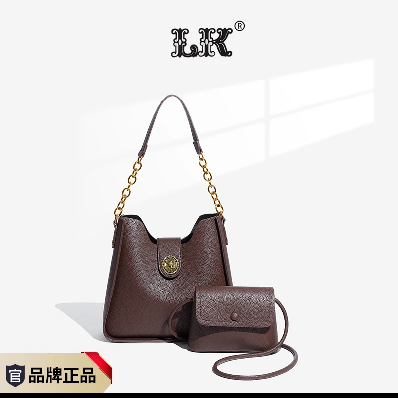 经典腋下手提单肩腋下子母托特包jsh051棕新