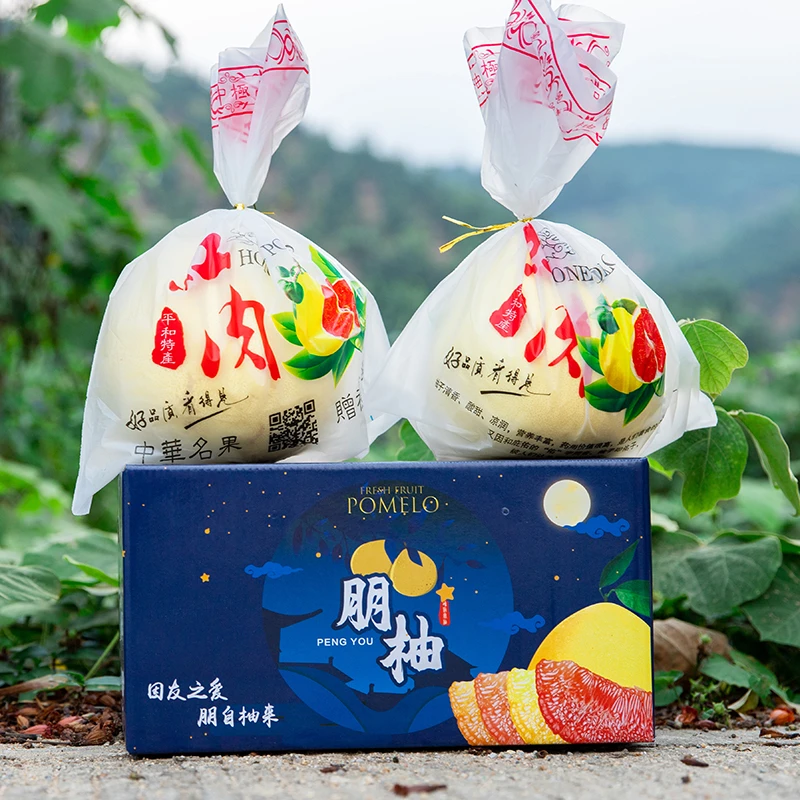 朋柚│清甜多汁精品老树红肉琯溪蜜柚甄选红心蜜柚4.5-9斤彩盒装