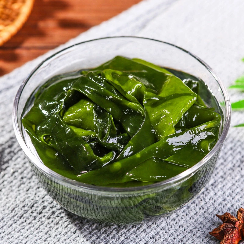 海带苗嫩新鲜非干货盐渍海带嫩芽凉拌菜火锅食材商用 烫10秒