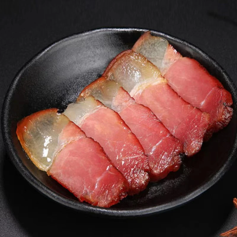 贵州特产农家烟熏腊肉500g/袋肥而不腻瘦而不柴正宗工艺紧实