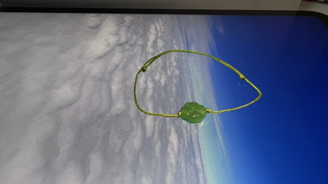 新中式极细幸运四叶草可调节气质情侣