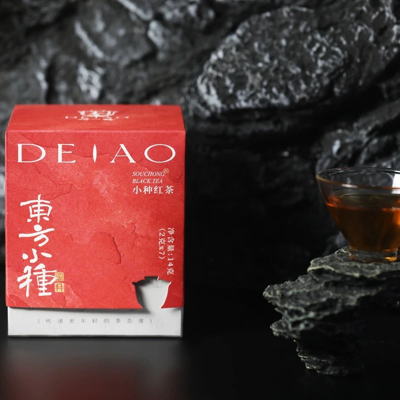 得一獒  “东方小种”魏冉题字 纯茶系 7泡/盒