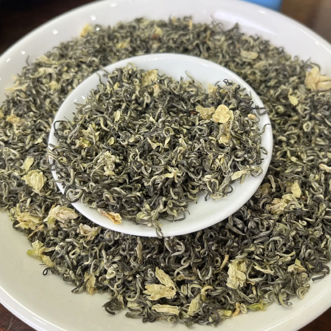 玖和半叶（小米芽飘雪）雅安茉莉花全芽耐泡浓香高品质香甜