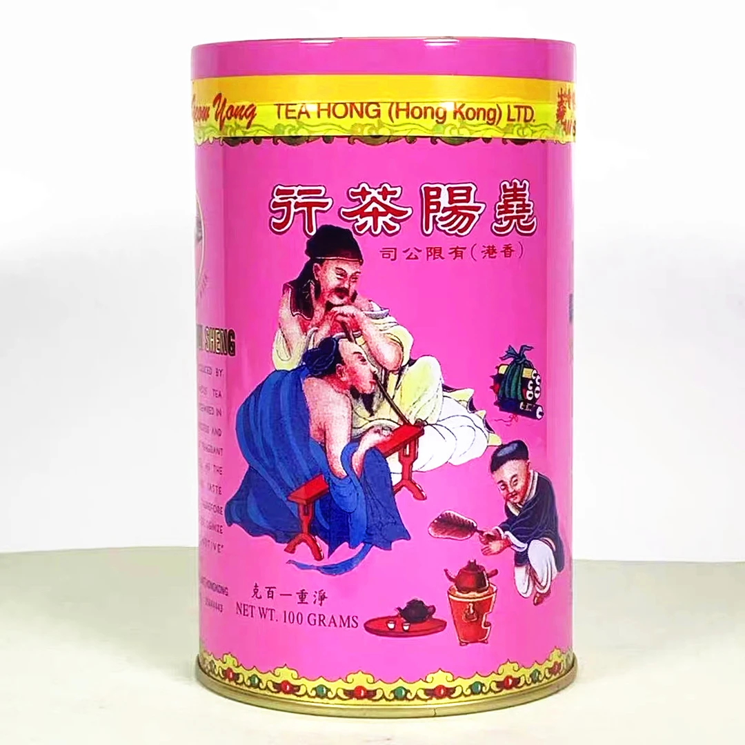 香港尧阳茶行珠帘洞三印老枞水仙茶叶浓香碳焙蔡澜推荐罐装100g