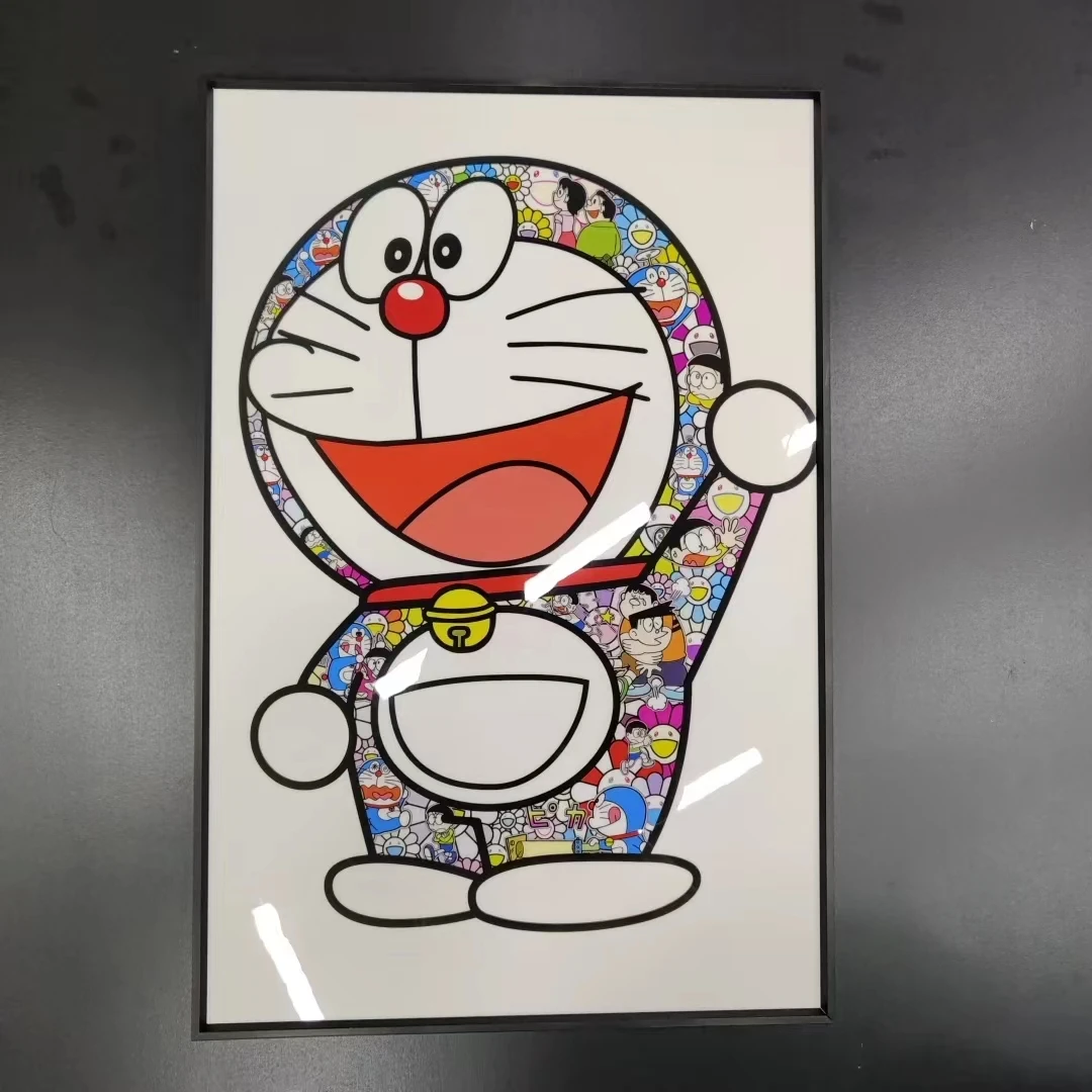 装饰画卧室餐厅卡通动漫装饰画卧室餐厅儿童房挂画叮当猫4060