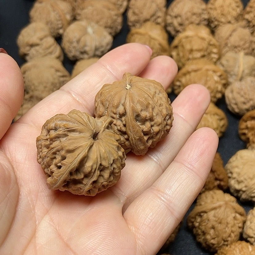 【闪购商品】文玩核桃把件是*磨盘36