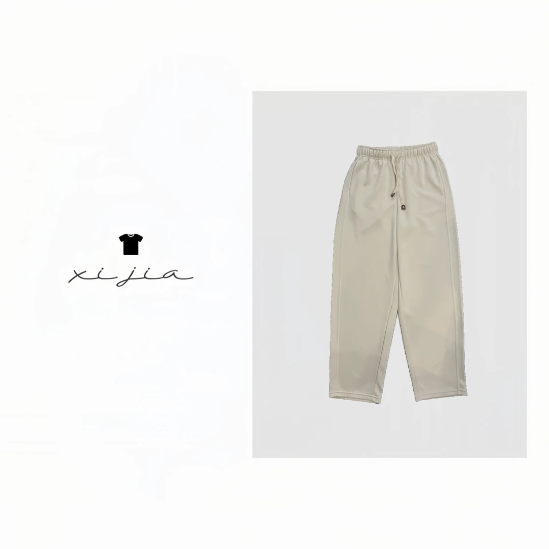 喜家外贸-定制款休闲裤百搭阔腿裤K8899