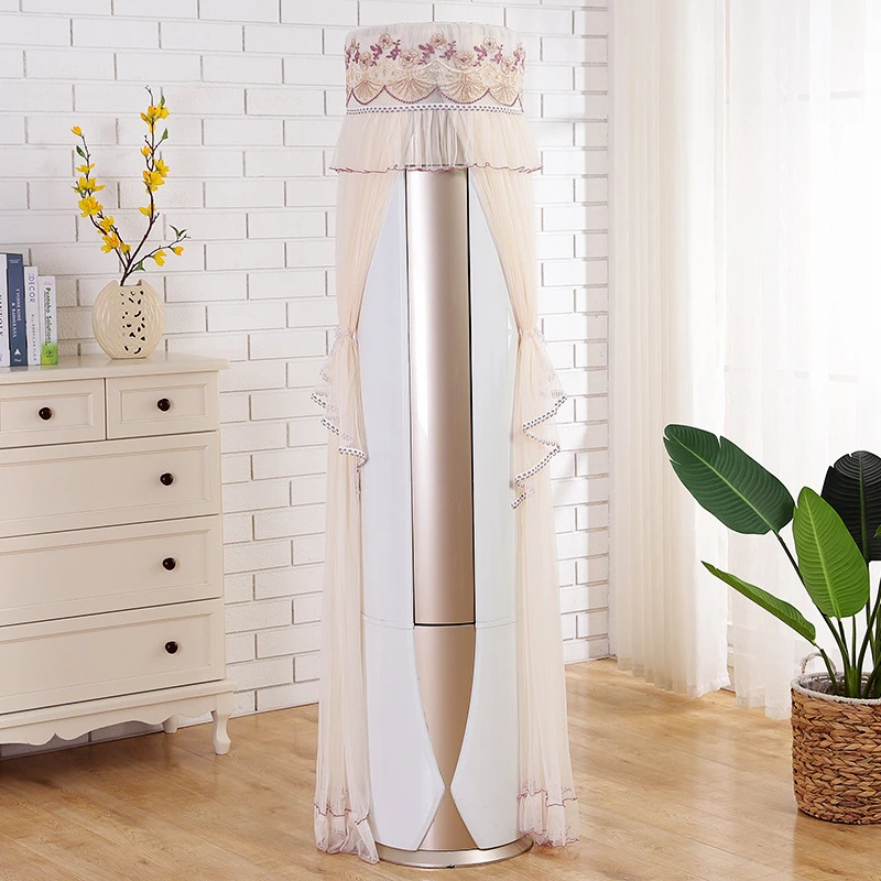 通用型空调罩套柜机圆形圆柱格力客厅美的海尔柜式立式空调防尘罩