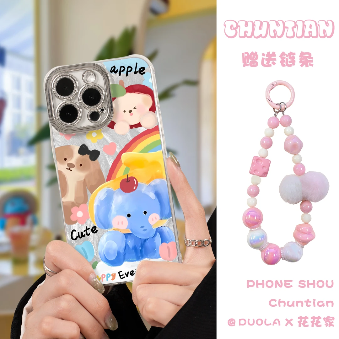 适用iPhone16promax手机壳华为mate60荣耀保护套防摔壳oppo小米14