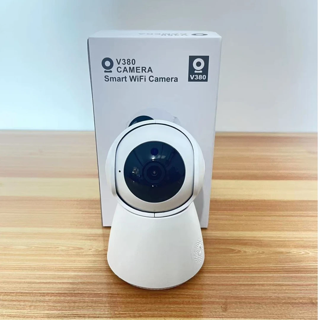 V380室内监控360º旋转wifi链接BD
