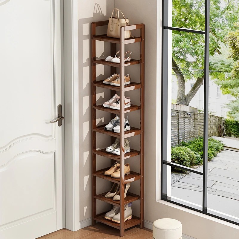 鞋架家用门口收纳鞋柜宿舍简易小型省空间入门室内多层小窄鞋架子