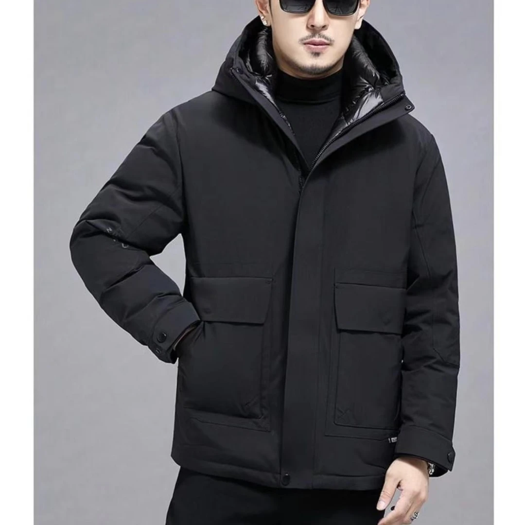 （N01）男士品牌休闲商务防风保暖夹克外套8806(C)