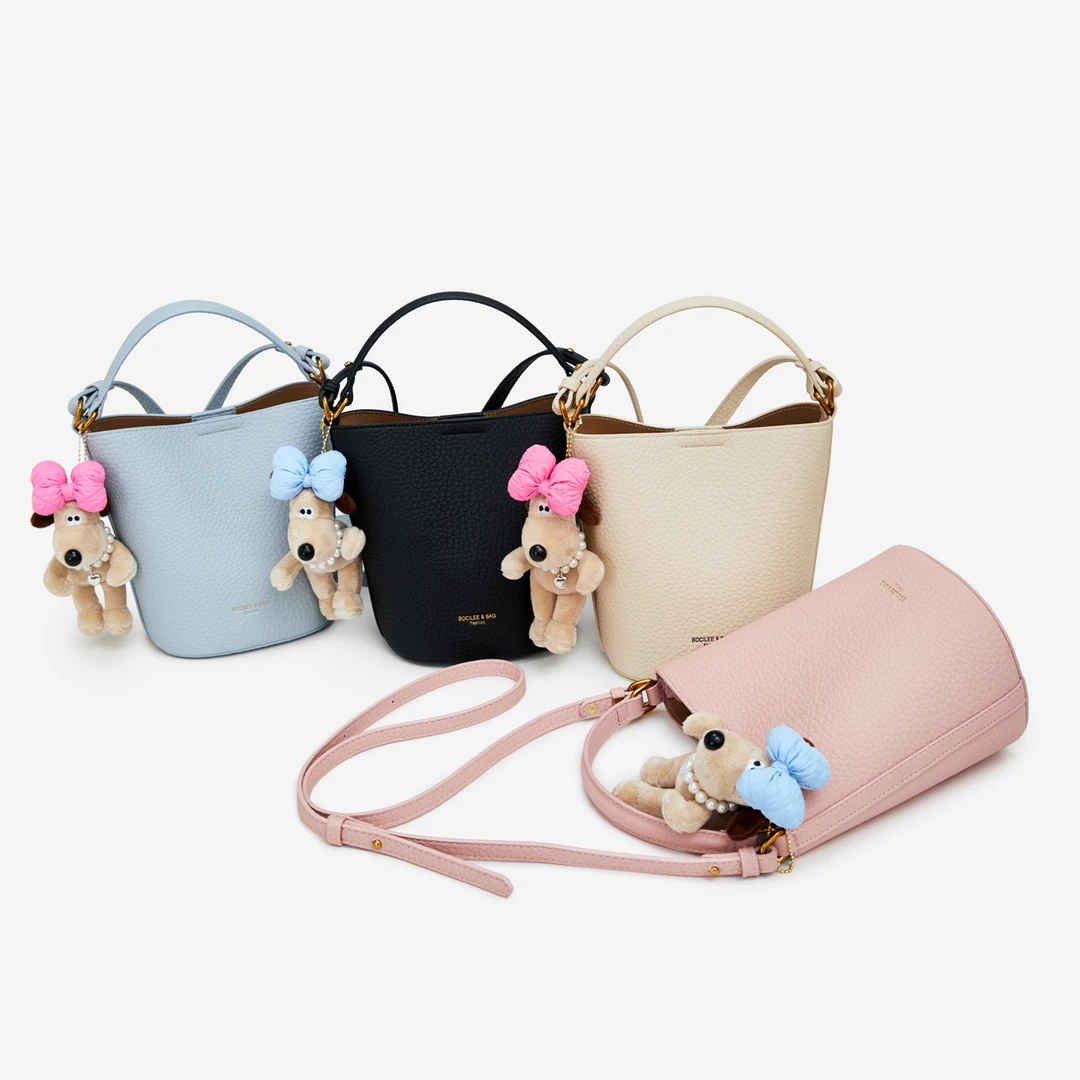 时尚百搭女士手提包包轻奢潮流水桶包小众韩版手拎包单肩斜挎包包