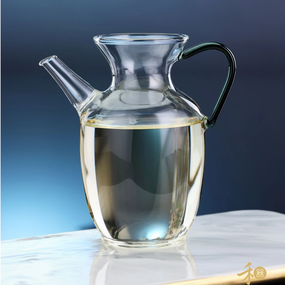 禾器  昭然茶海  墨绿色  300cc