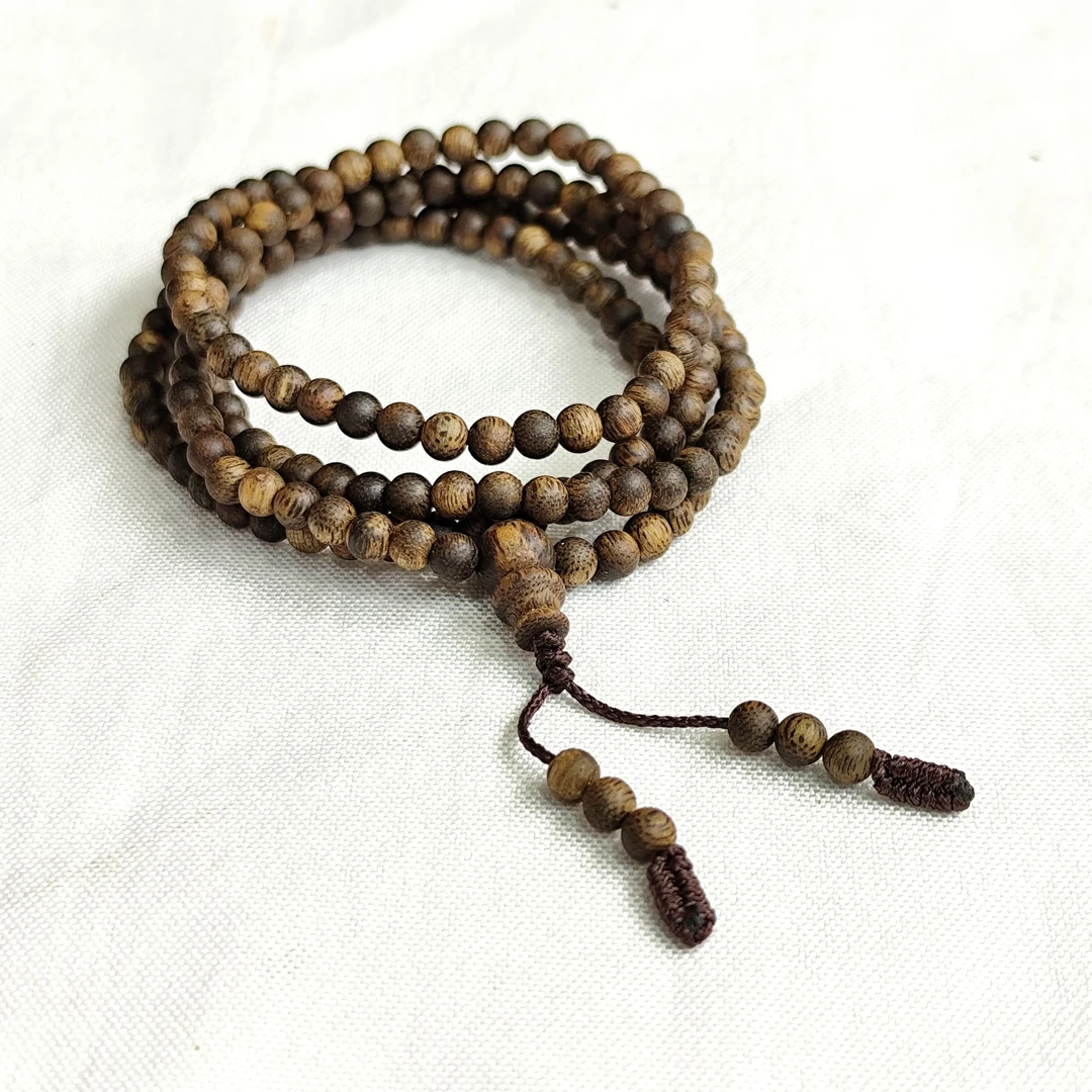 沉香山海香系列0.4圆珠多圈紫棋多样性发其一