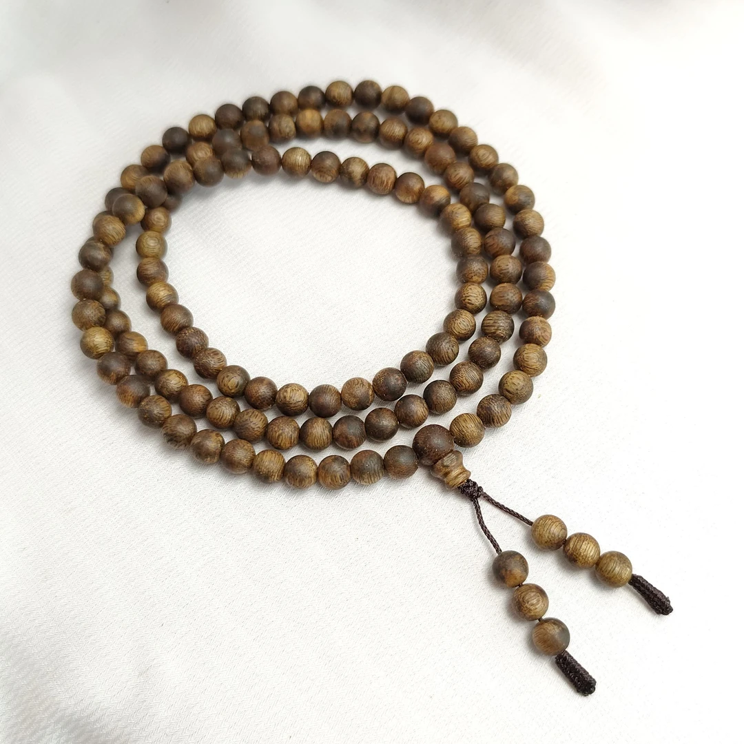 海南沉香0.7圆珠多圈金丝黄油高结油多样性发其一