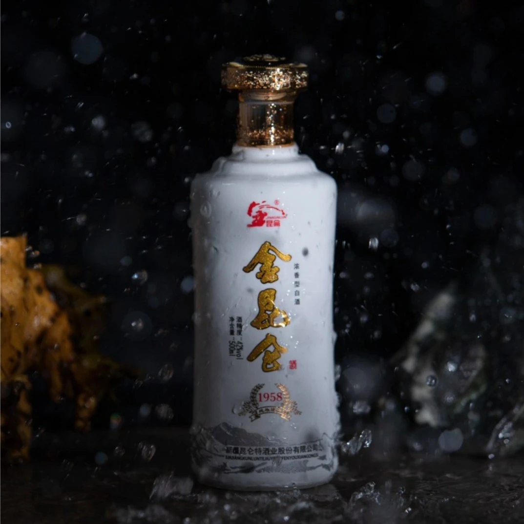 昆仑牌金昆仑1958酒42°浓香型500ml×6整箱42度500ml