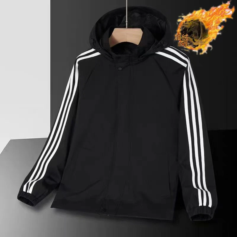 2024冬季新款运动棉衣男女防风防水保暖绒棉袄宽松休闲连帽外套