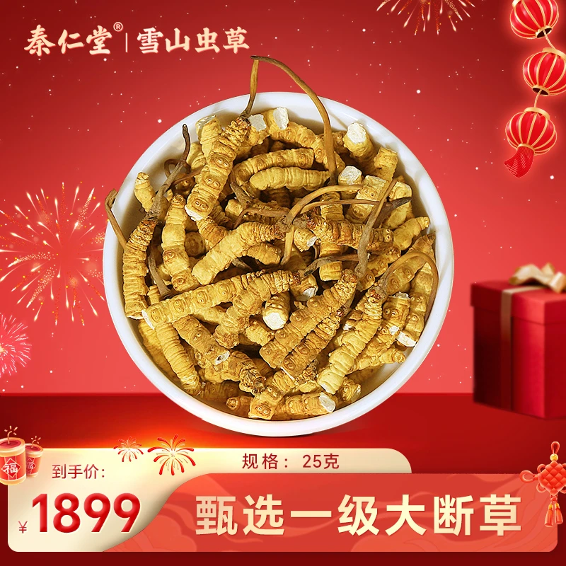 【严选】一级断草-25克-饱满干断草 冬虫夏草食用优选 送礼佳品