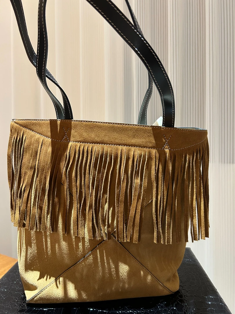 HIRMRIS手工真皮包LZ521  流苏袋洛杏