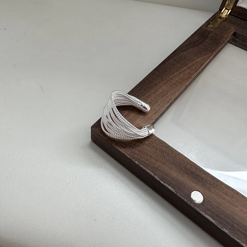 925银戒指 【s925系列】千丝万缕戒指