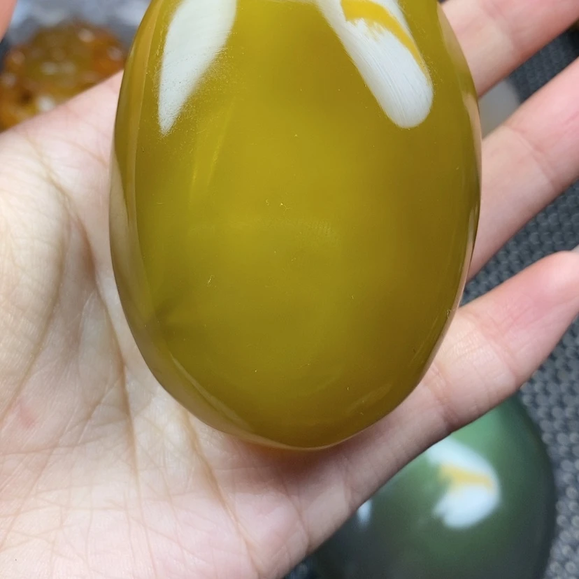 【闪购商品】玛瑙/玉髓手把未镶嵌平**空