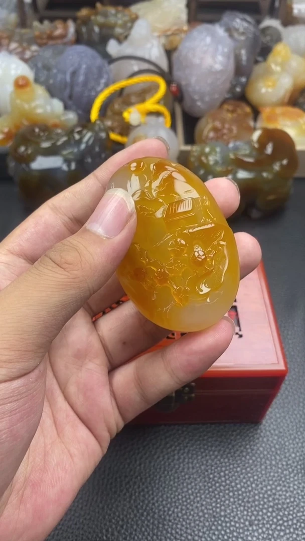 【闪购商品】玛瑙/玉髓手把未镶嵌00