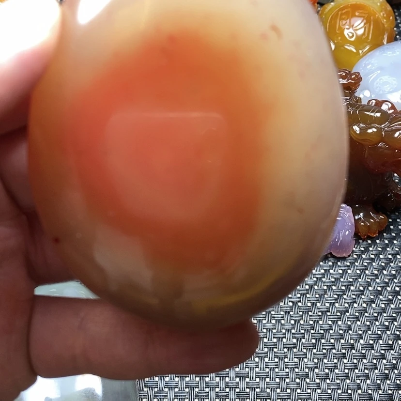 【闪购商品】玛瑙/玉髓手把未镶嵌@**蛋