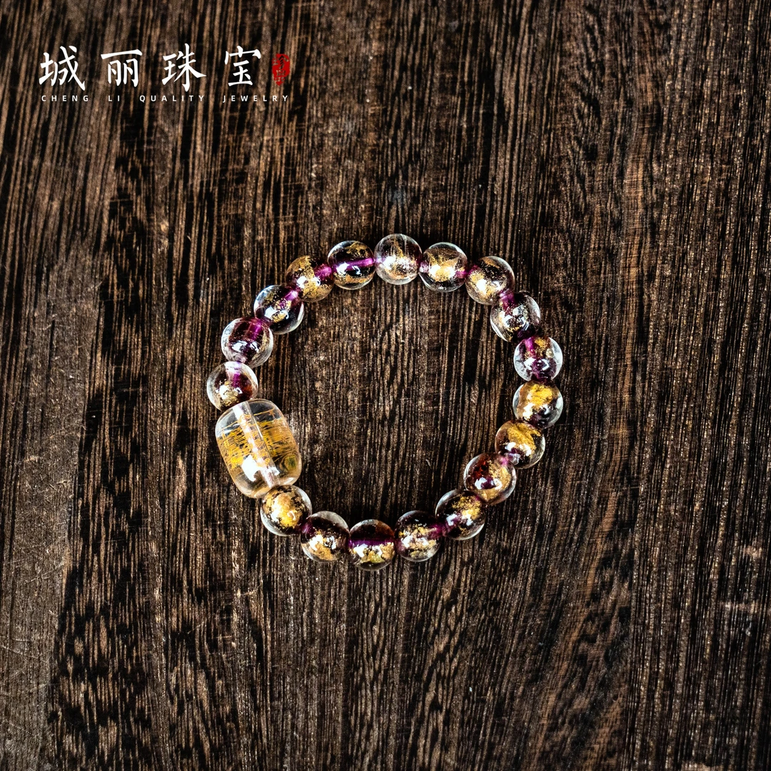 非金属皮质手链 【城丽】五爷赐福太太手串/条FL-3014-3