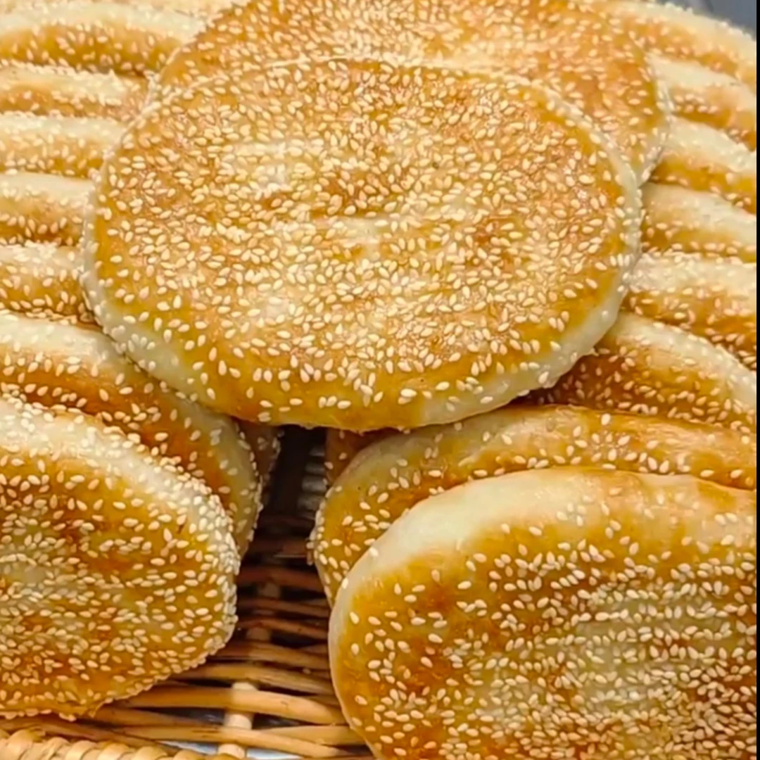 油酥烧饼【电饼铛制作】