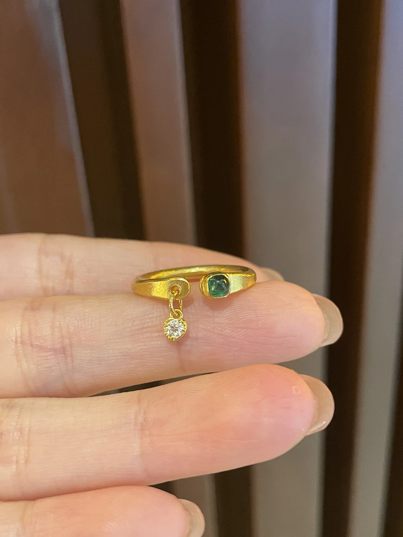 足金999 黄金戒指