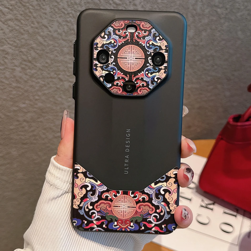 华为mate60手机壳本命红龙年国潮高级感mate60pro＋防摔保护壳硬壳