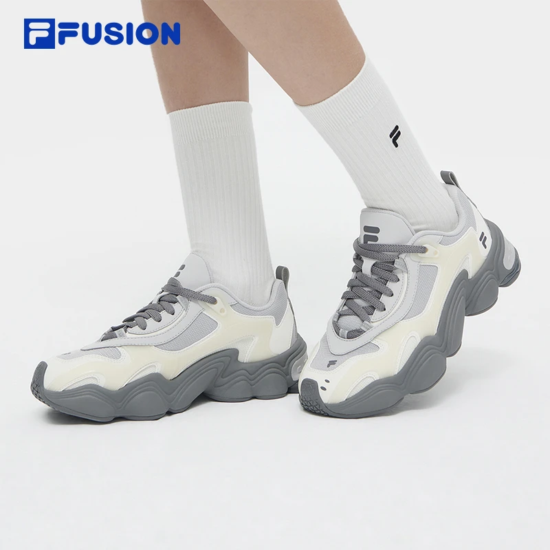 FILA/斐乐夏季情侣款【饺子鞋】时尚百搭复古运动老爹鞋T12W411609