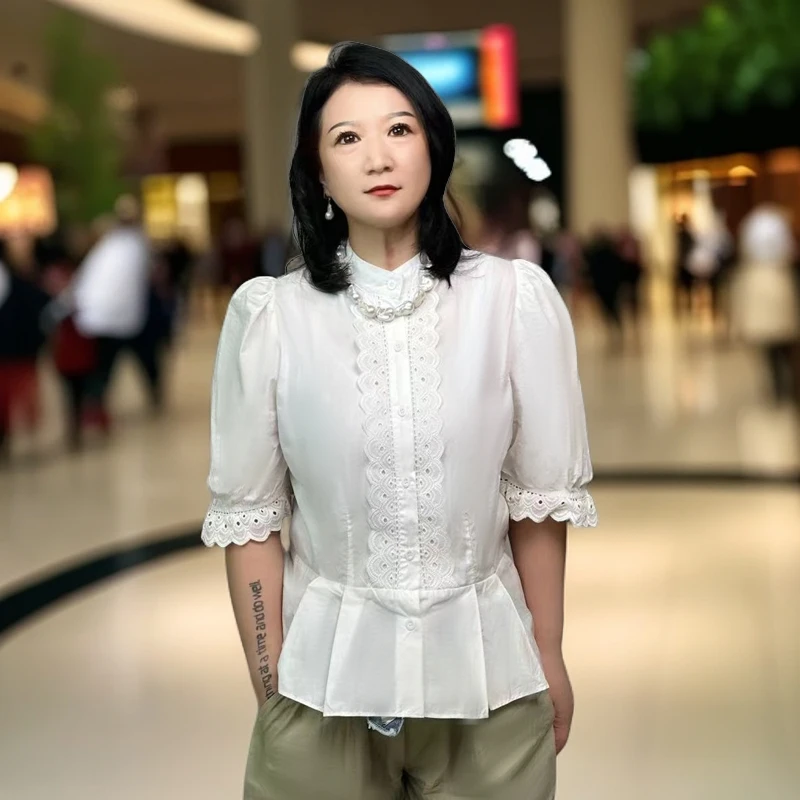 【黛姐专属】801-840气质时尚小众设计感衬衫