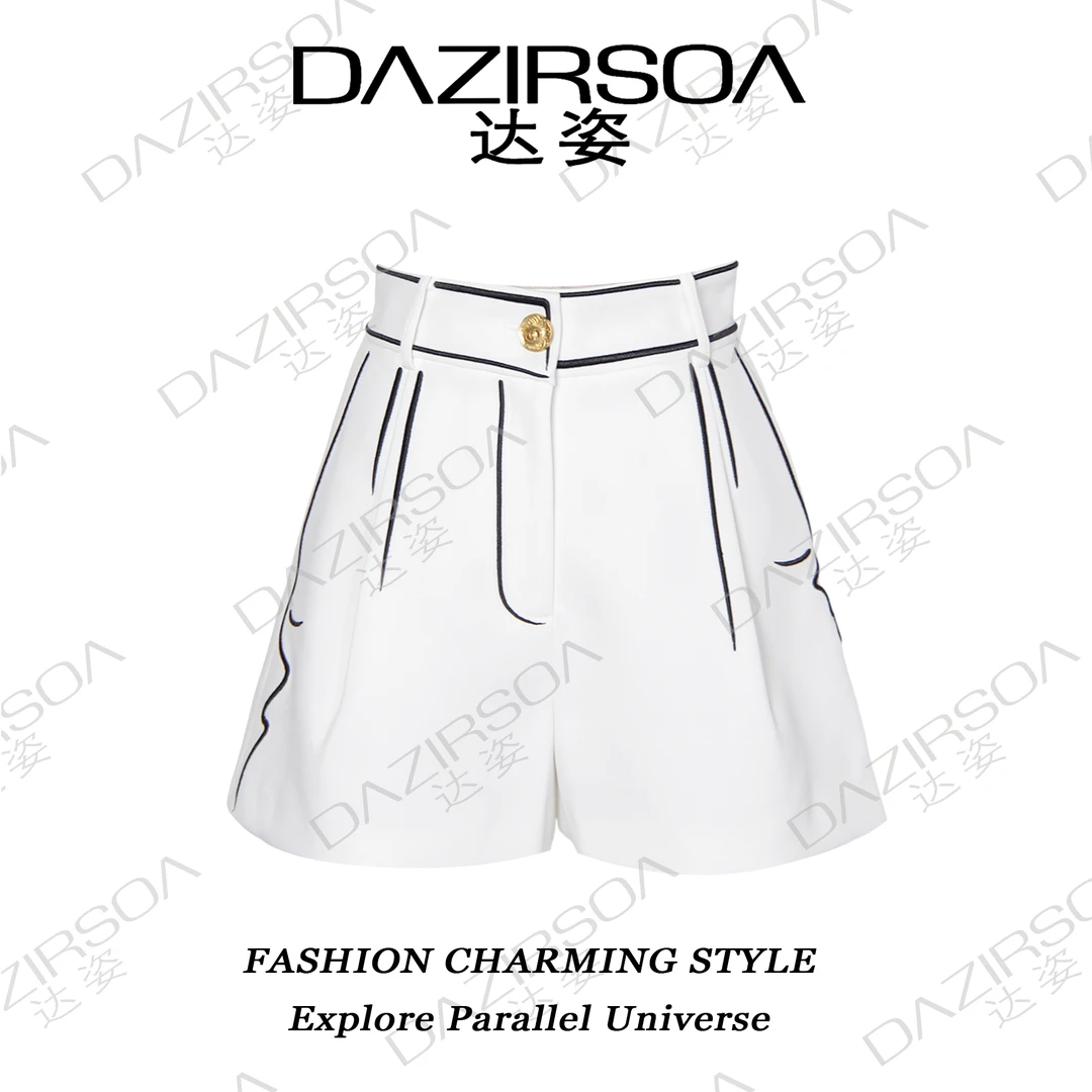 DAZIRSOA/达姿【有机碰撞】系列设计短裤 P685