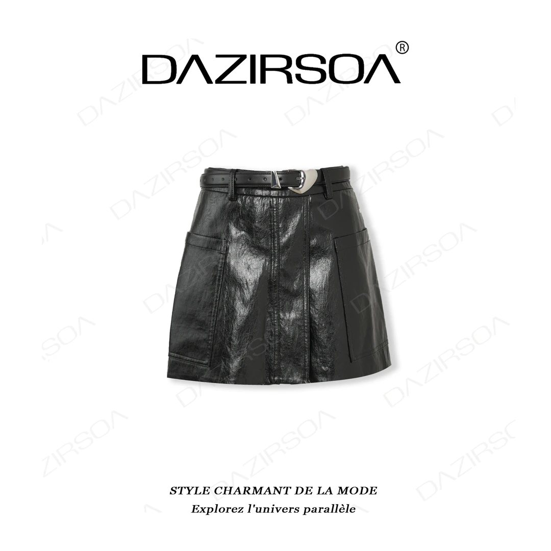 DAZIRSOA/达姿“诠释率性” 时尚百搭摩登高级感短裤裙 U223