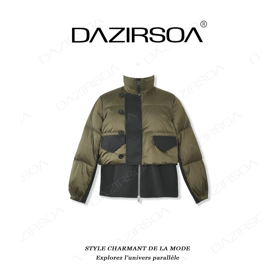 DAZIRSOA/达姿“满分时髦”时尚百搭气质优雅羽绒服外套 W073