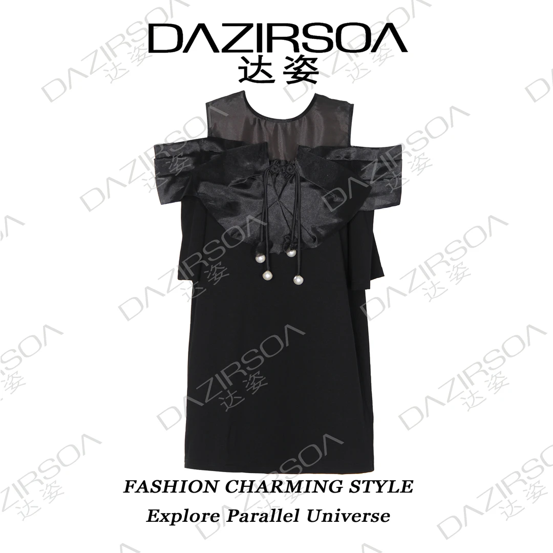 NEW ARRIVAL | 网纱露肩连衣裙 S223