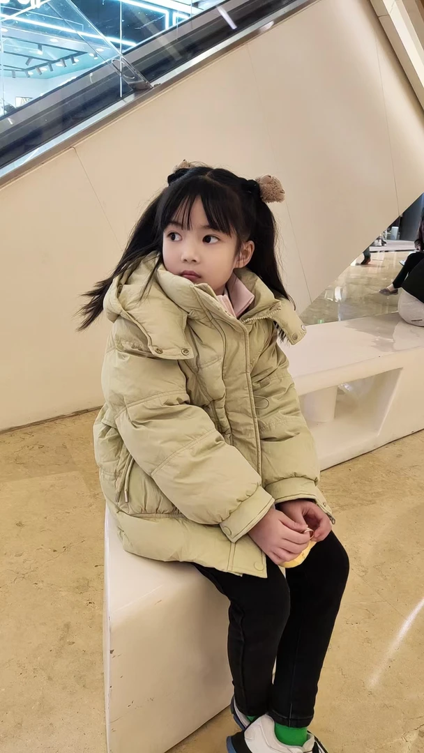 女童羽绒服2024新款儿童保暖羽绒服7013