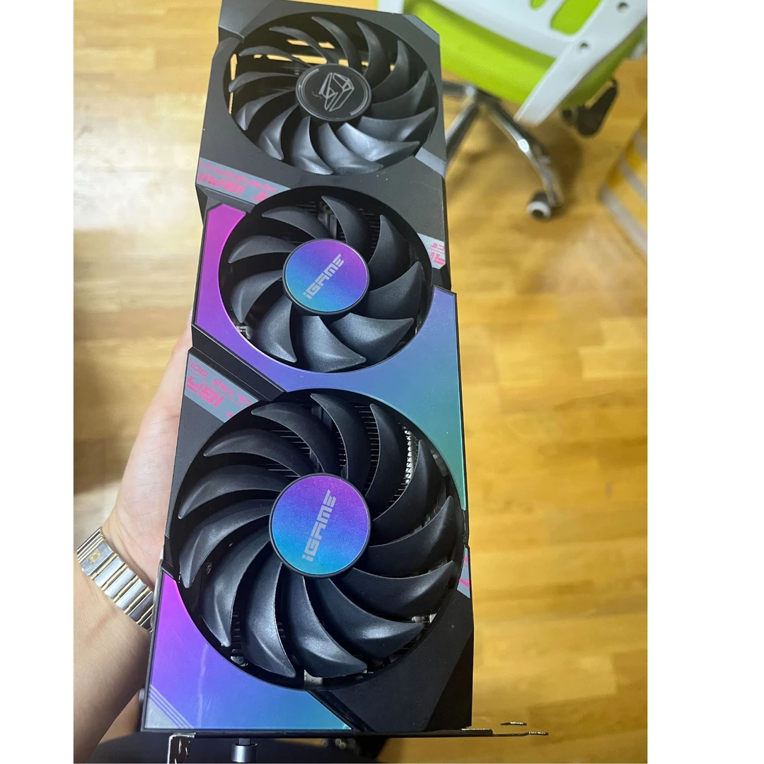 95新 Colorful/七彩虹 七彩虹黑u3080-10g高清g6x个人一手卡