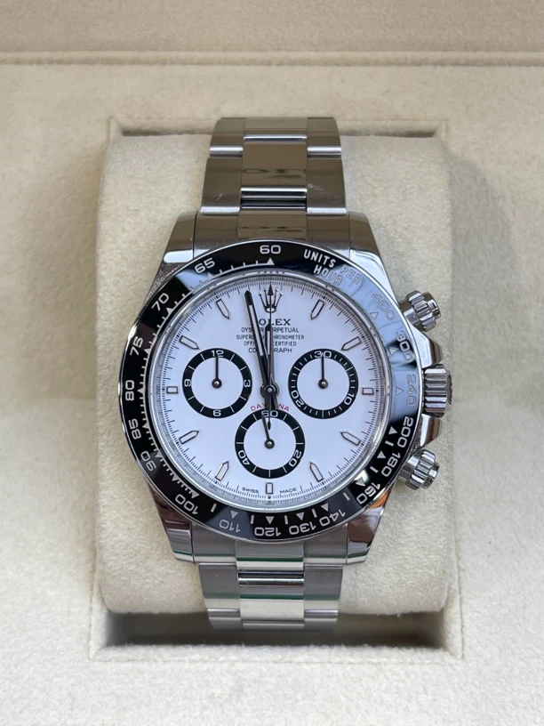 99新  米兰坊/劳力士宇宙计时迪通拿系列126500白熊猫/表径40mm