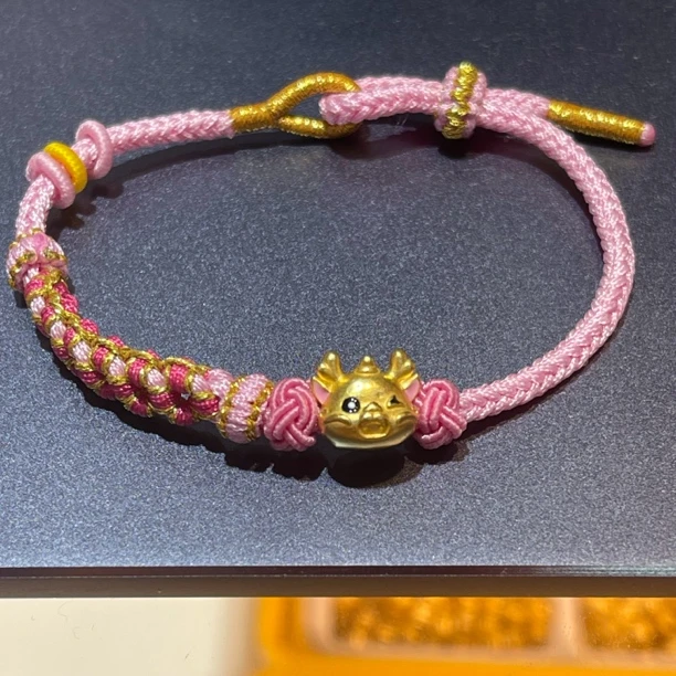 足金饰品 龙 C0049 （赠编绳）
