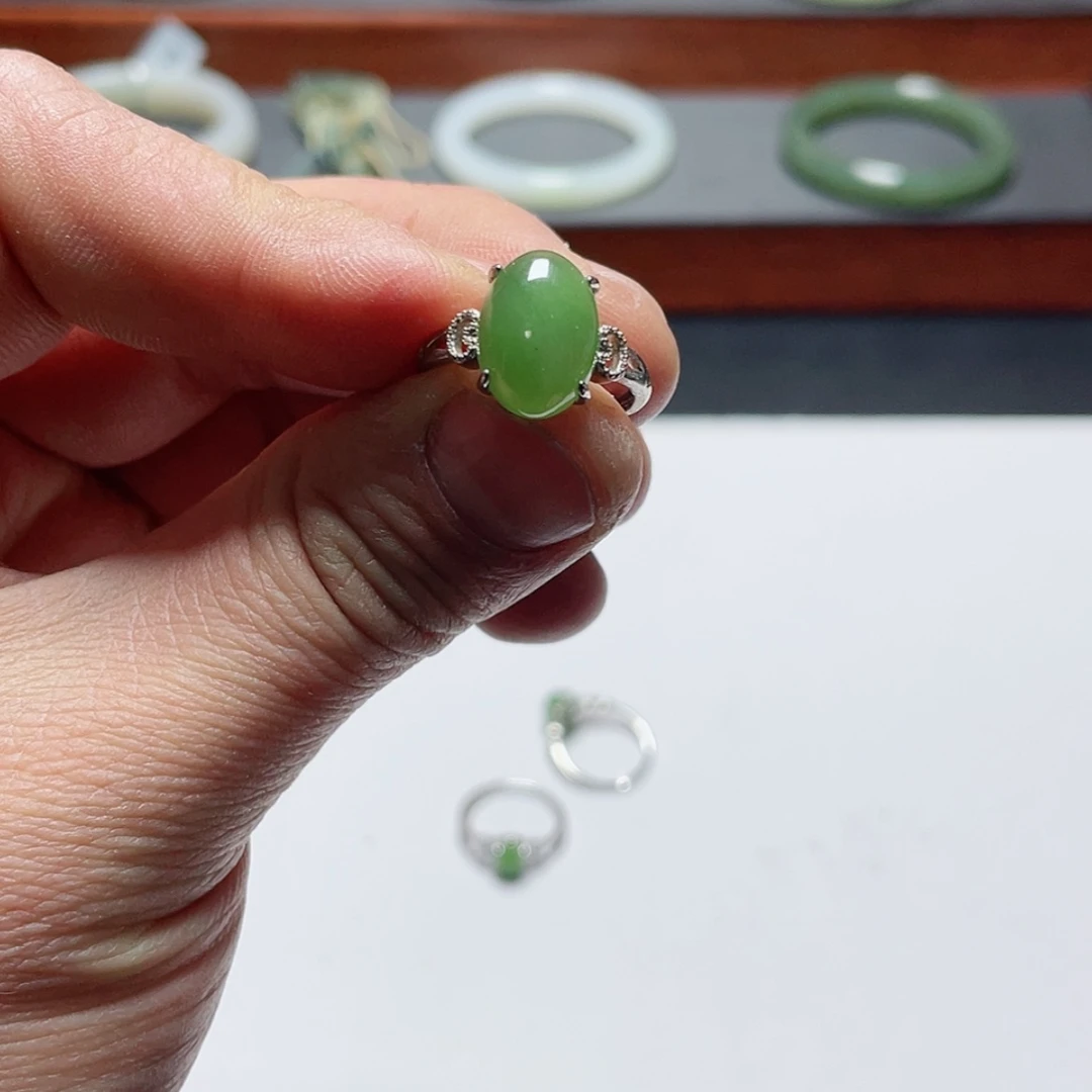 【闪购商品】和田玉戒指未镶嵌