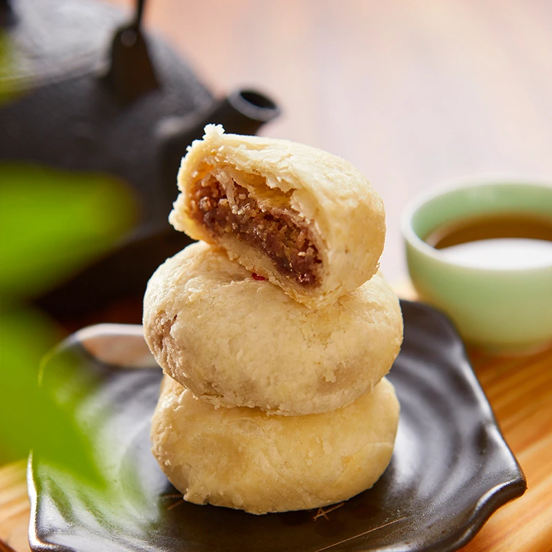 【宫廷糕点铺】鲜花饼成都文殊街传统手工老人零食早餐休闲美味点心