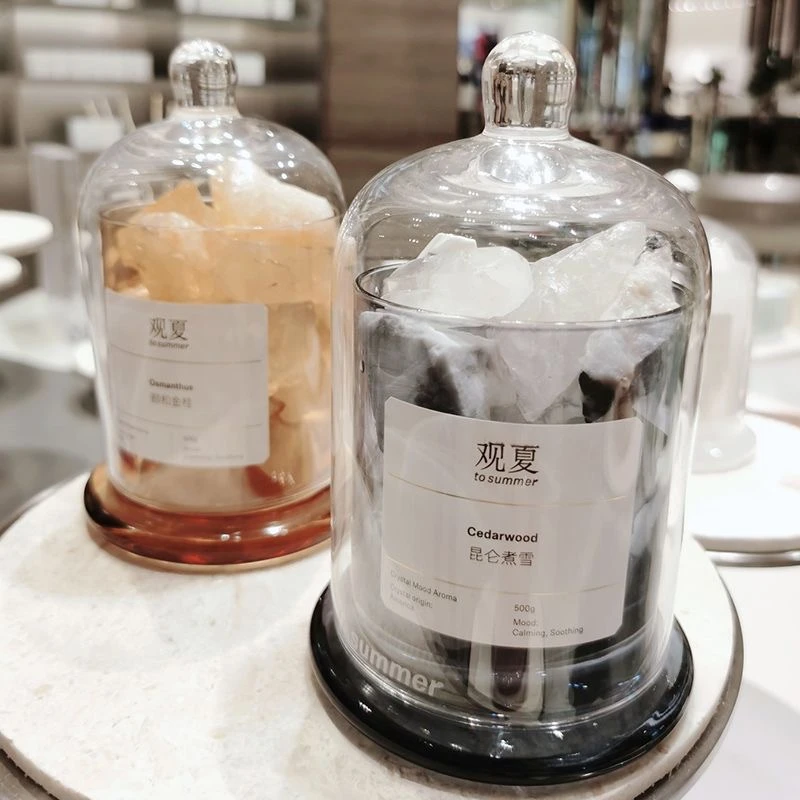 观夏昆仑煮雪香薰晶石tosummer扩香石小众高级香氛摆件礼盒