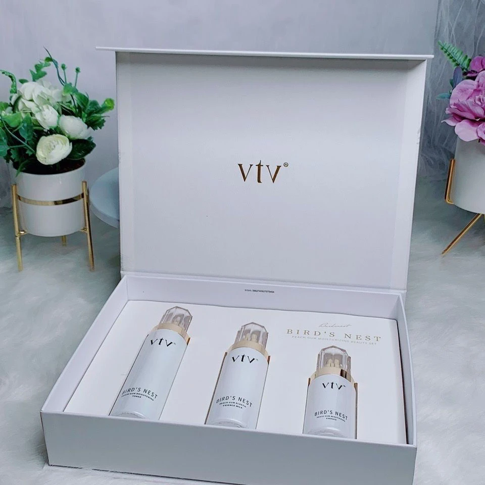 vtvVTV燕窝桃胶正品补水提亮弹润臻保湿颜套护肤品套装